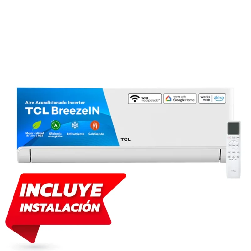 Aire Acondicionado Inverter TCL BreezeIN 24000 BTU WIFI
